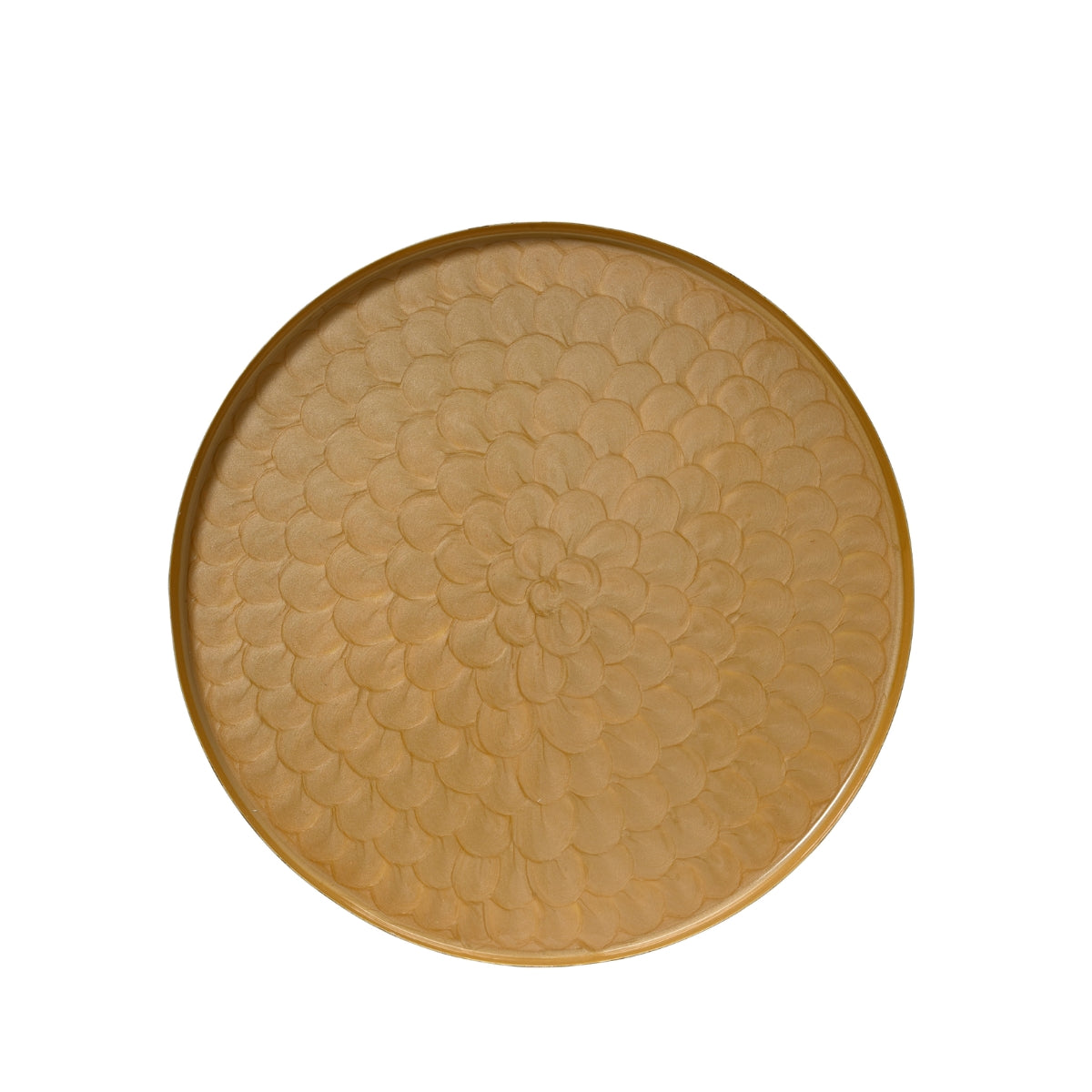 ДЕКОРАТИВНО ПЛАТО S GOLD ENAMEL D35 СМ