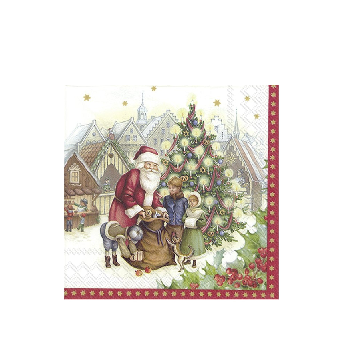 САЛФЕТКИ TOY`S CHRISTMAS MARKET