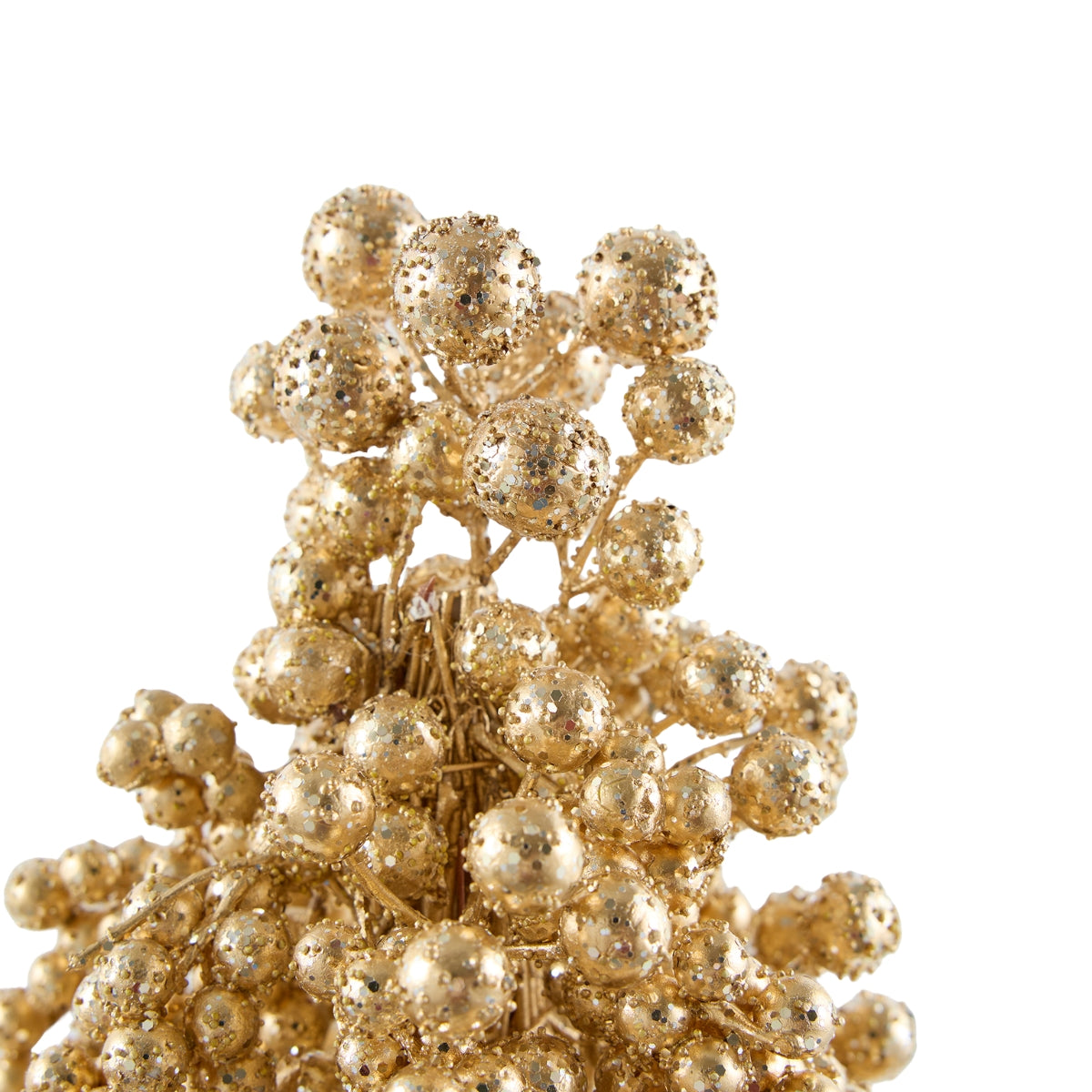 ДЕКОРАТИВНО ДРЪВЧЕ С ШИШАРКИ GOLD 53СМ