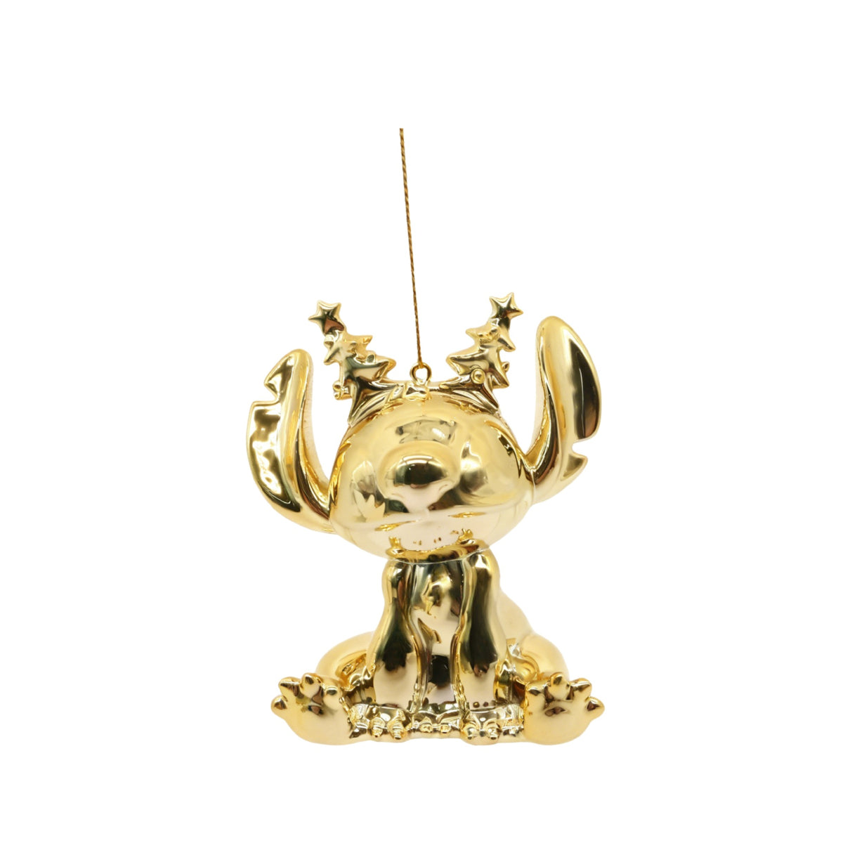 КОЛЕДНА ИГРАЧКА DISNEY  STITCH TREES HEADB GOLD 3D