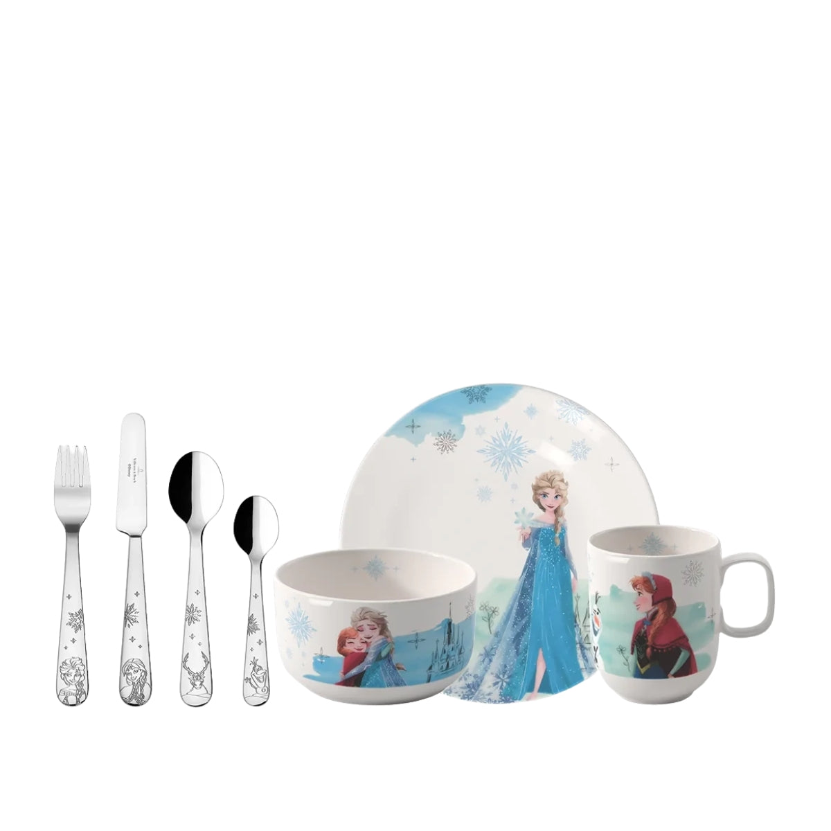ДЕТСКИ КОМПЛЕКТ ЗА ХРАНЕНЕ VILLEROY&BOCH DISNEY FROZEN - 7 ЧАСТИ