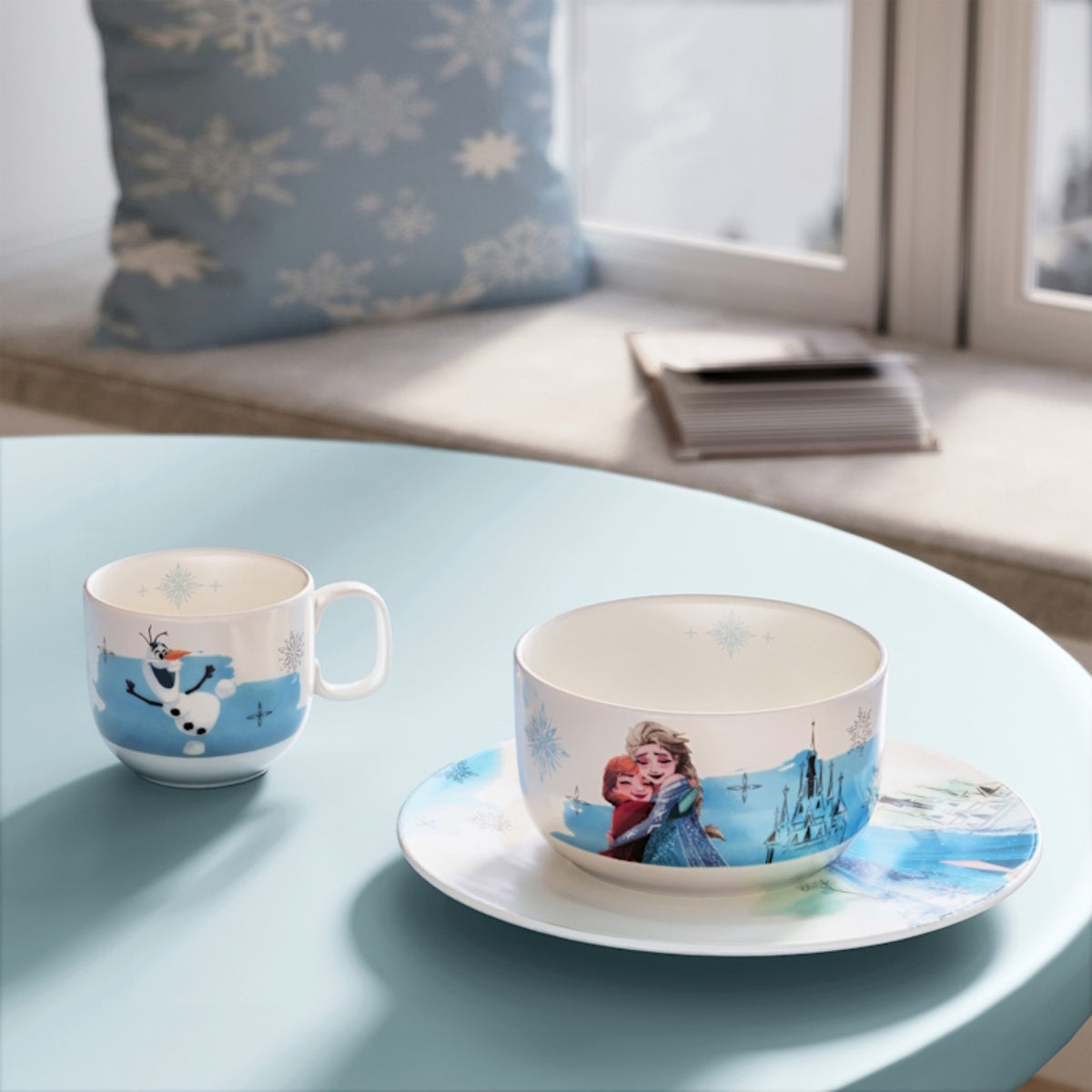ДЕТСКИ КОМПЛЕКТ ЗА ХРАНЕНЕ VILLEROY&BOCH DISNEY FROZEN - 3 ЧАСТИ