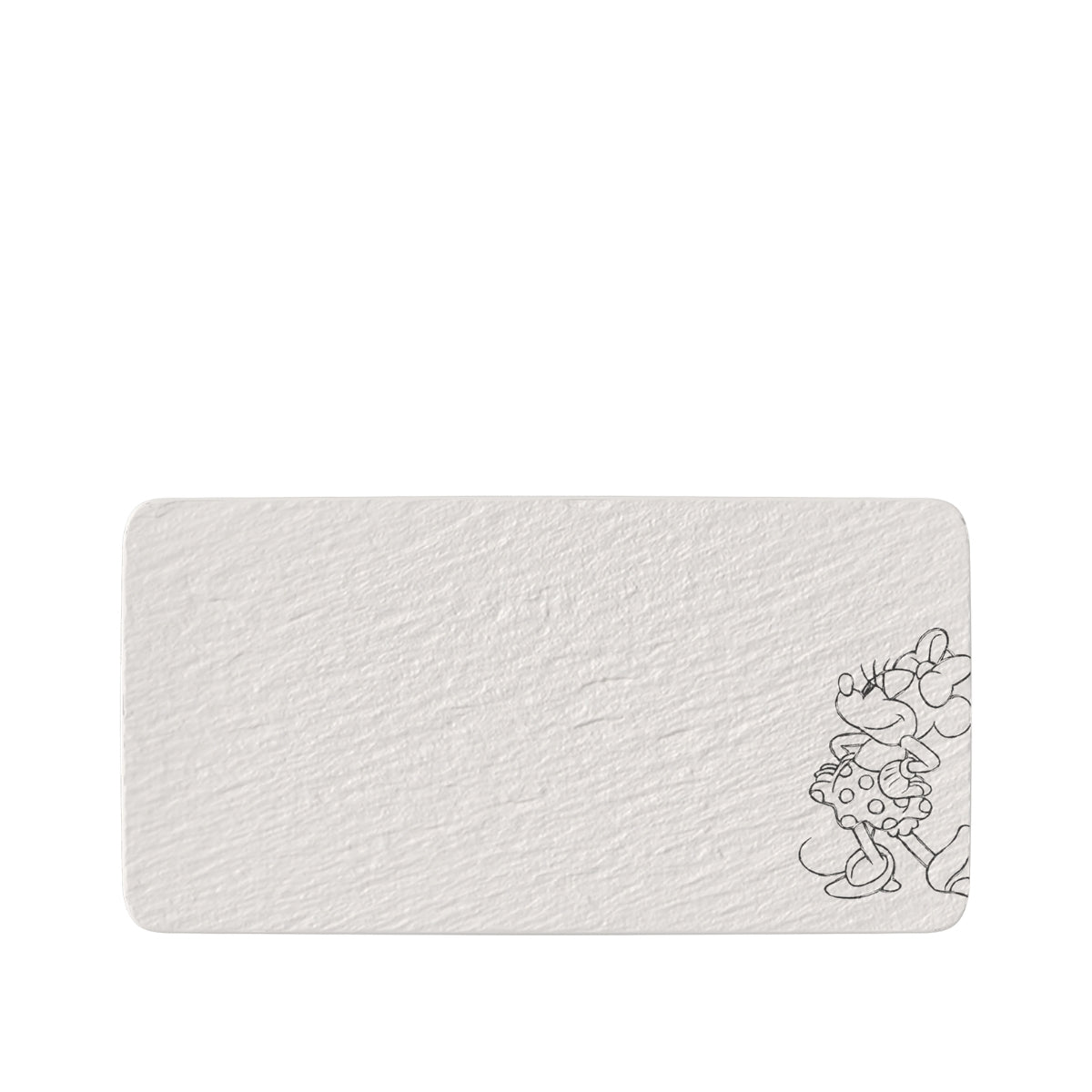 ПРАВОЪГЪЛНО ПЛАТО VILLEROY&BOCH MANUFACTURE ROCK MICKEY MOUSE WHITE