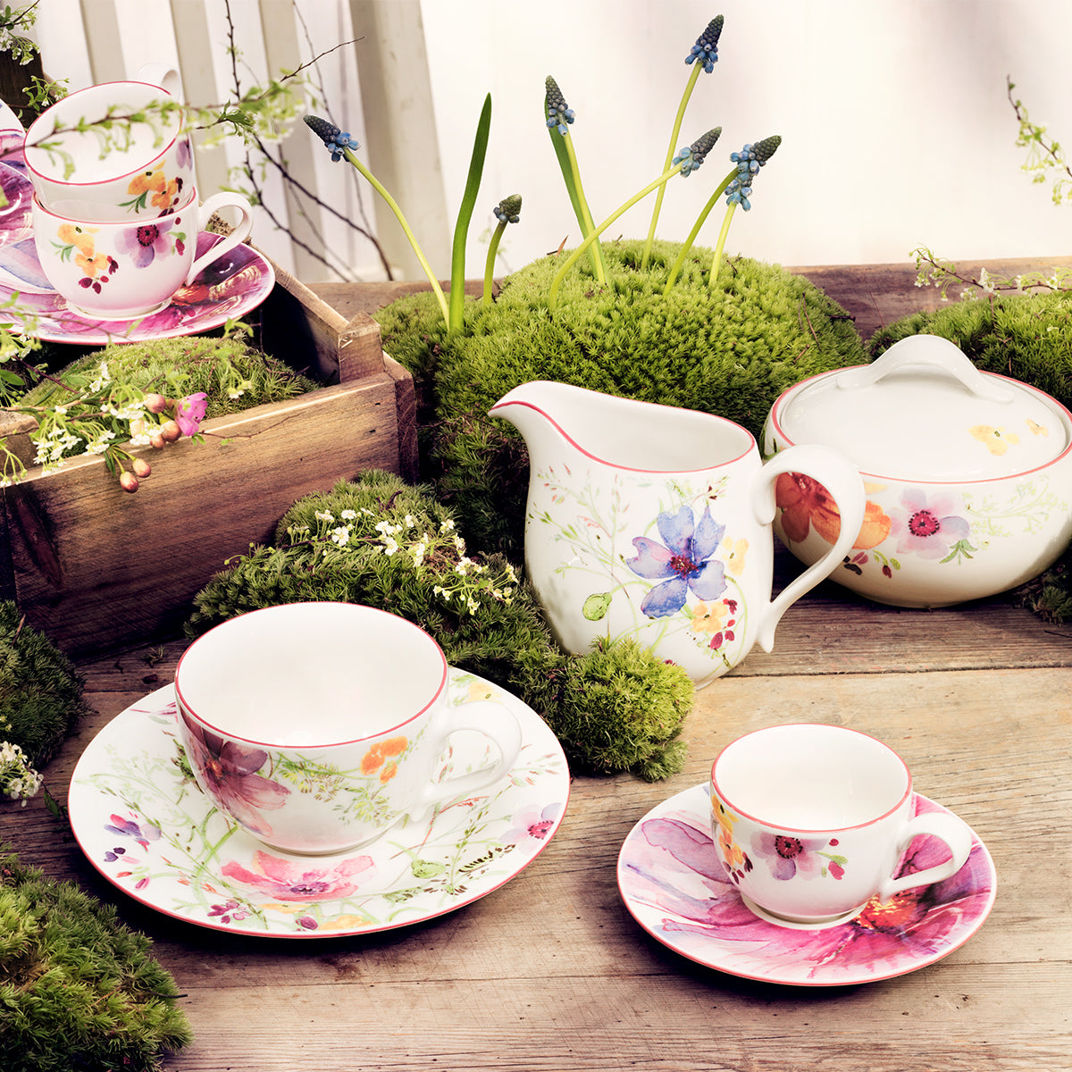 ЧАША С ЧИНИЙКА ЗА ЕСПРЕСО VILLEROY & BOCH, MARIEFLEUR BASIC ESPRESSO