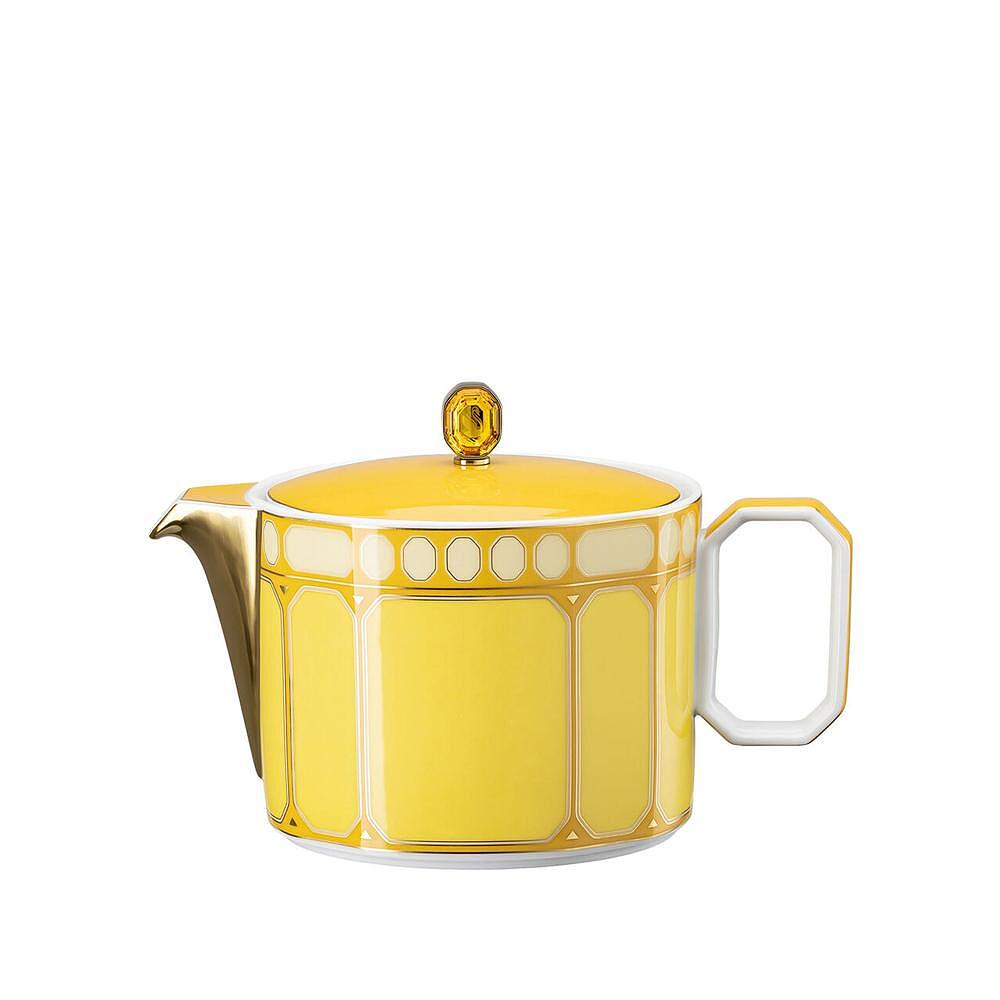 ЧАЙНИК SIGNUM ROSENTHAL SWAROVSKI ЖЪЛТ