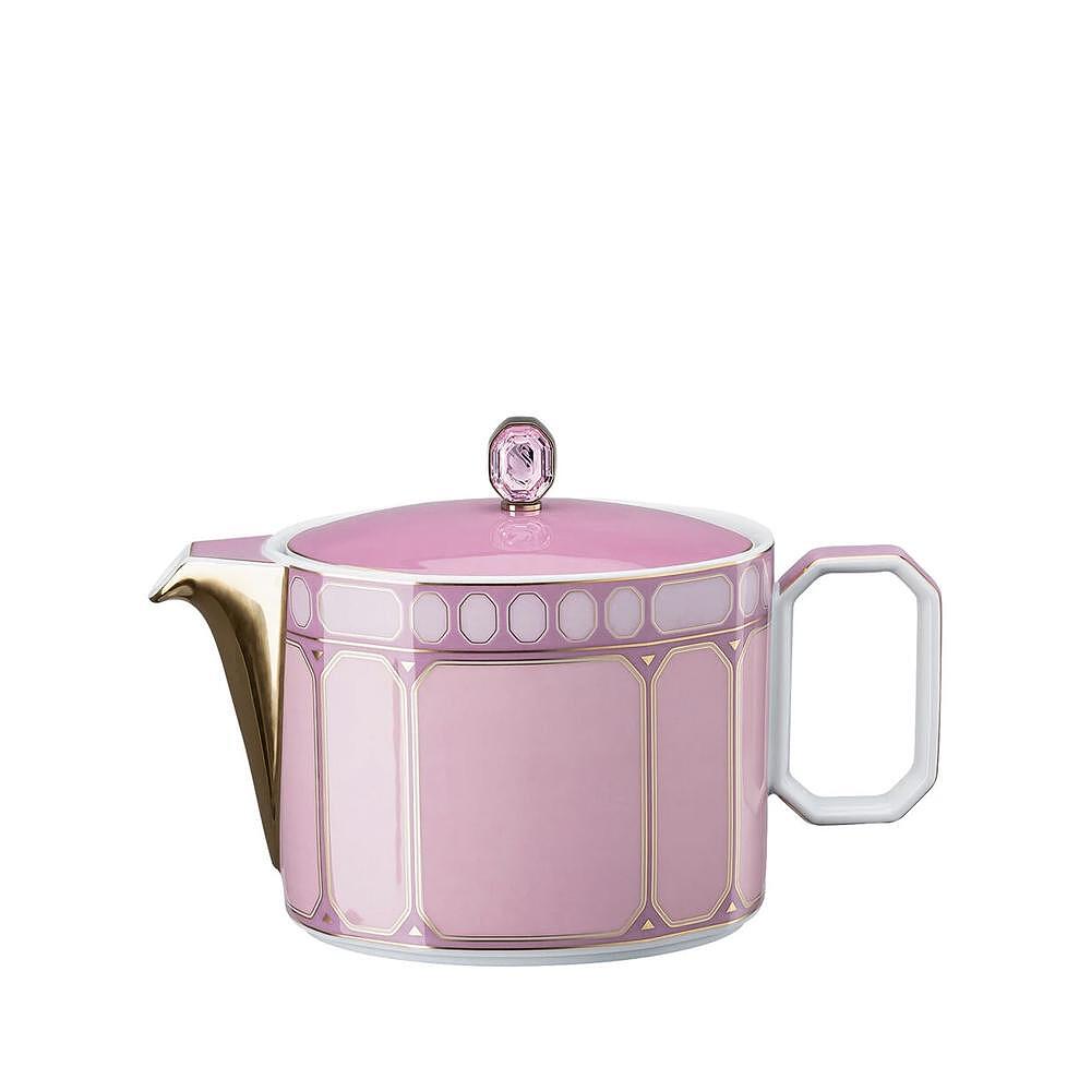 ЧАЙНИК SIGNUM ROSENTHAL SWAROVSKI РОЗОВ