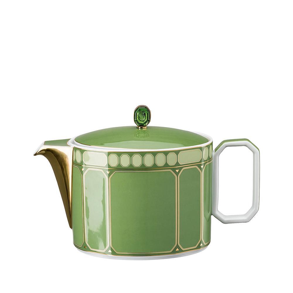 ЧАЙНИК 3 SIGNUM ROSENTHAL SWAROVSKI ЗЕЛЕН