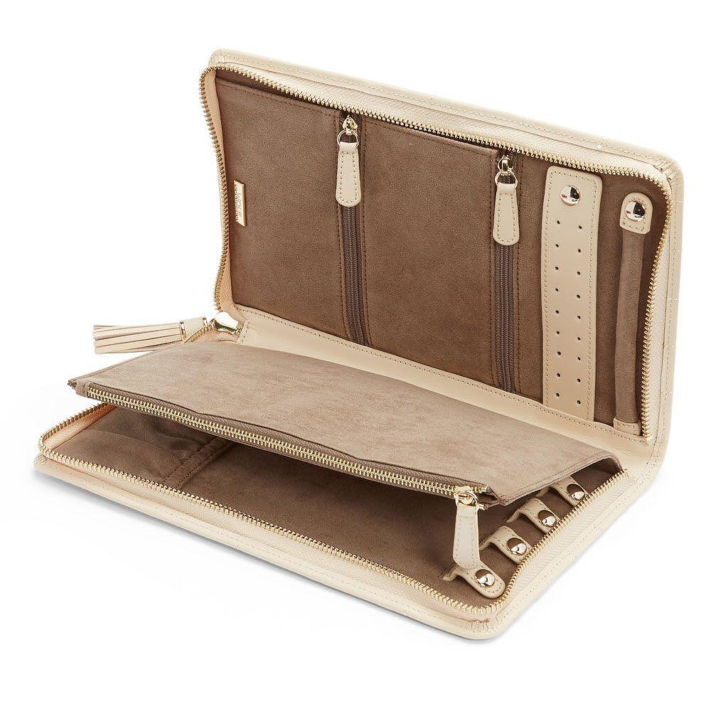 ПОРТФЕЙЛ ЗА БИЖУТА WOLF LARGE JEWELRY PORTFOLIO CAROLINE IVORY