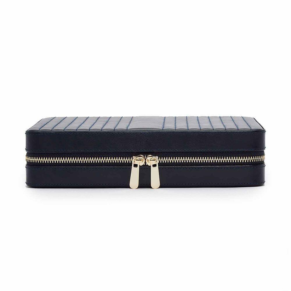 ЛУКСОЗНА ЧАНТА ЗА БИЖУТА WOLF MARIA LARGE ZIP CASE NAVY
