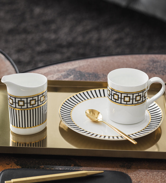 ЧАША И ЧИНИЙКА ЗА ЕСПРЕСО VILLEROY & BOCH METRO CHIC