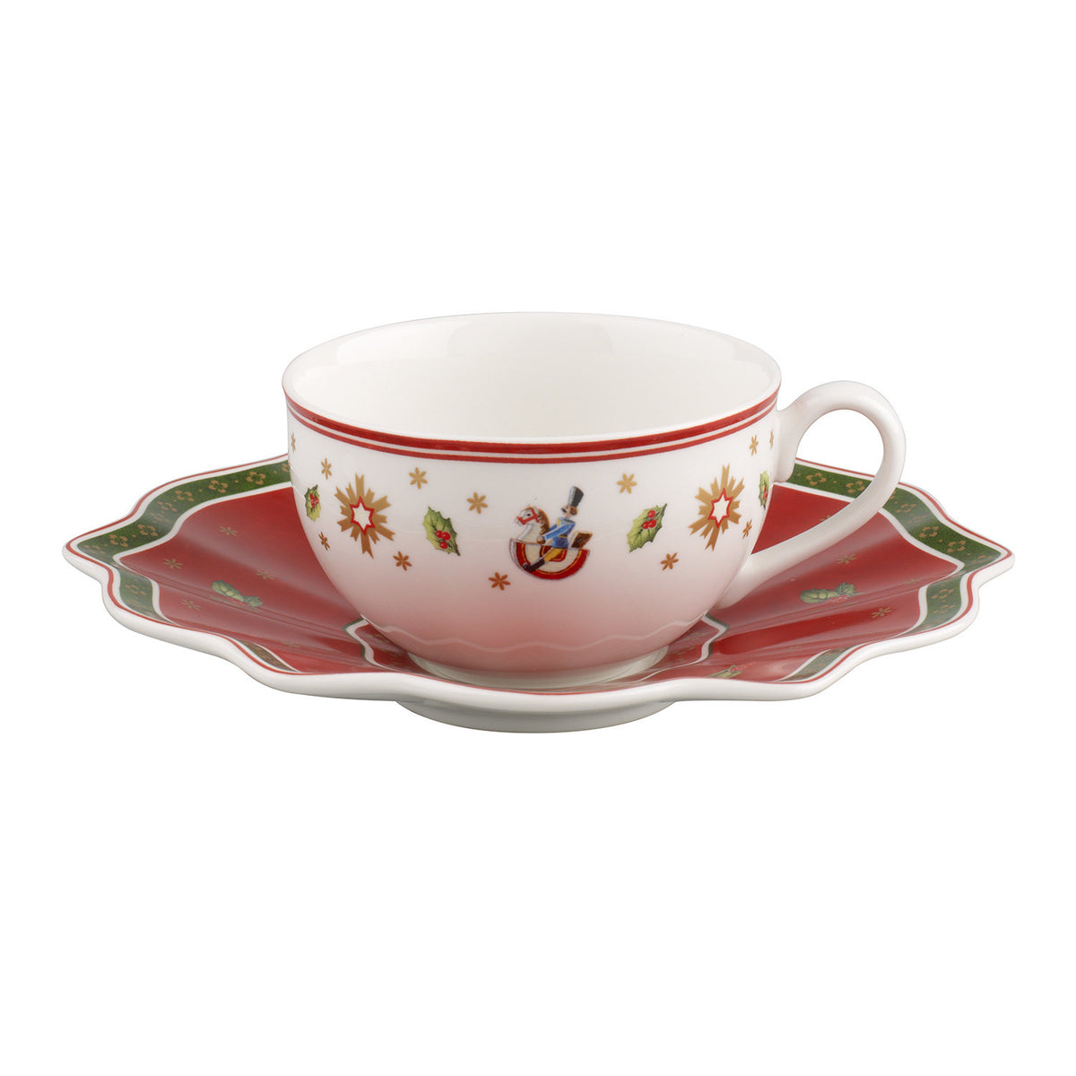 КОЛЕДНА ЧАША И ЧЕРВЕНА ЧИНИЙКА КАФЕ VILLEROY&BOCH TOY`S DELIGHT