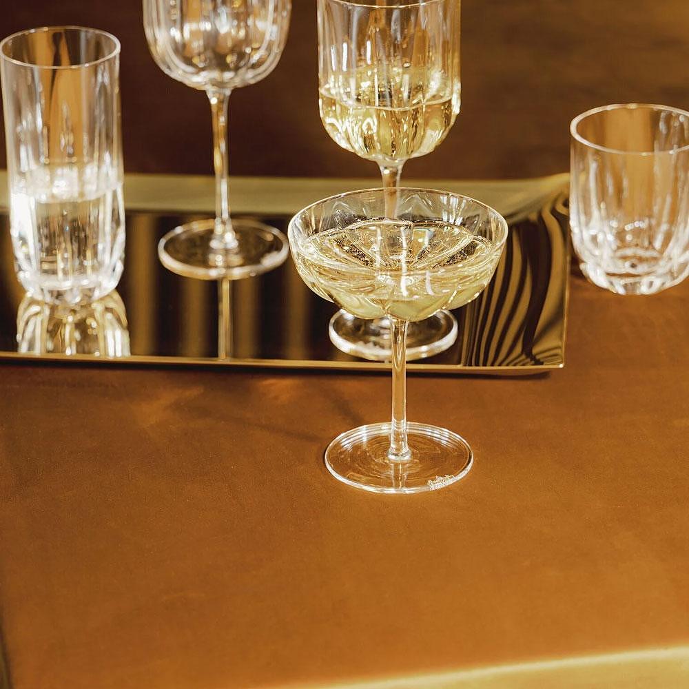 ЧАШИ ЗА ШАМПАНСКО 6БР ROSENTHAL SONETTO GLASS