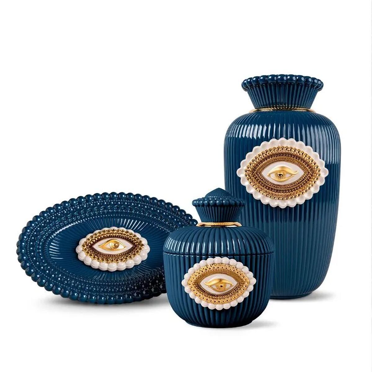 ДЕКОРАТИВНО ПЛАТО LLADRO LOVERS EYES TRAY 34X26 СМ