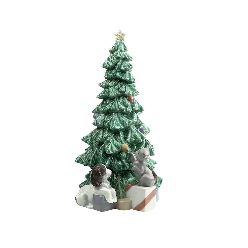 ДЕКОРАТИВНА ФИГУРА NAO BY LLADRO  CHRISTMAS MISCHIEF 27Х15СМ