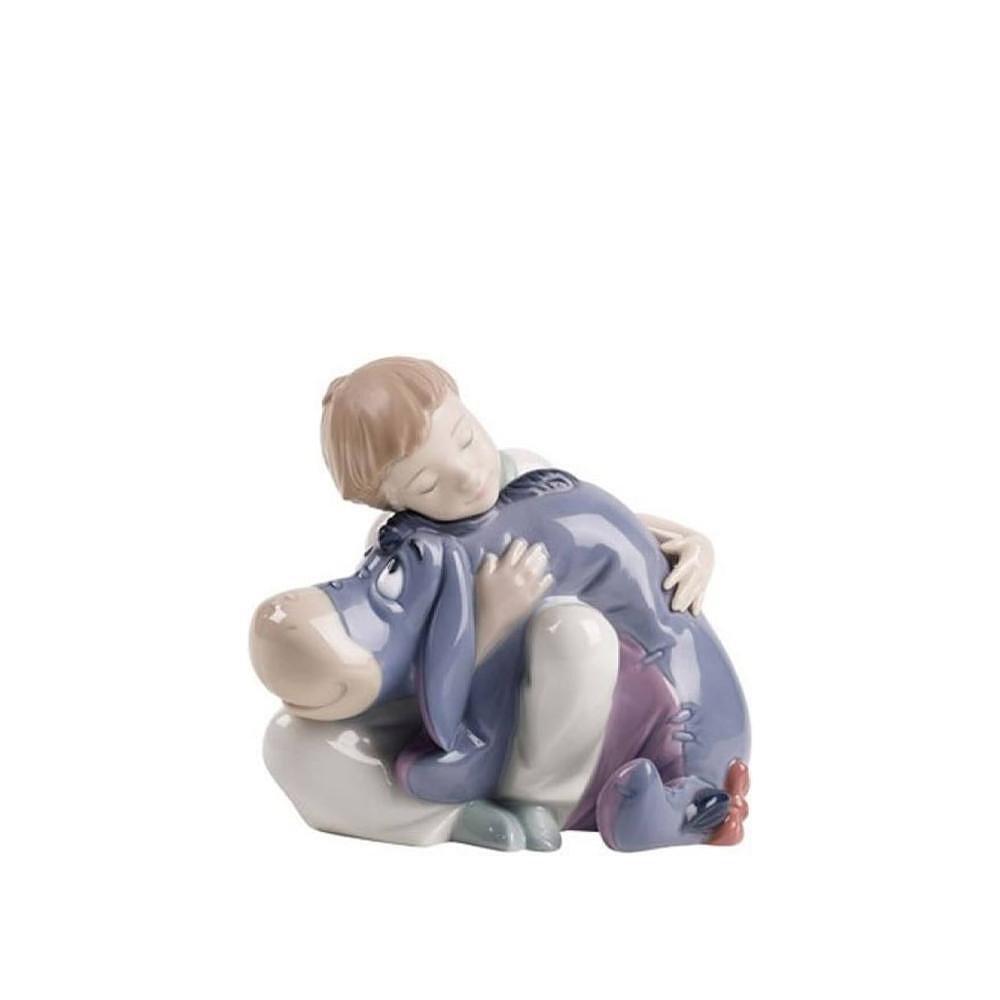 ДЕКОРАТИВНА ФИГУРА NAO BY LLADRO  DREAMS WITH EEYORE 11Х12СМ