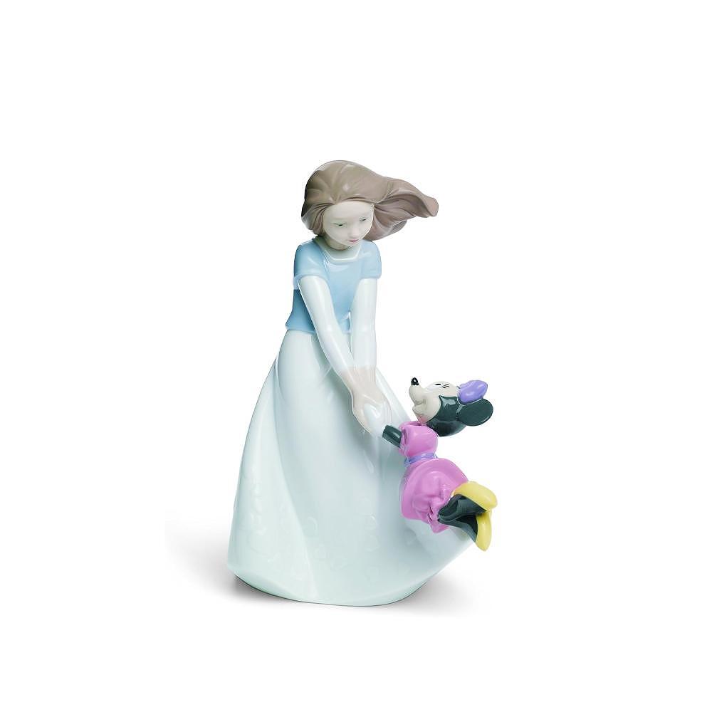 ДЕКОРАТИВНА ФИГУРА NAO BY LLADRO  FRIENDS WITH MINNIE 21Х17СМ