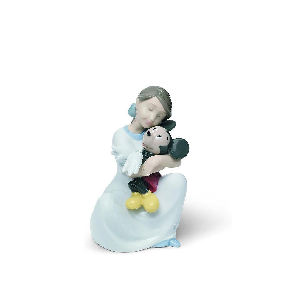 ДЕКОРАТИВНА ФИГУРА NAO BY LLADRO  I LOVE YOU MICKEY 14Х9СМ