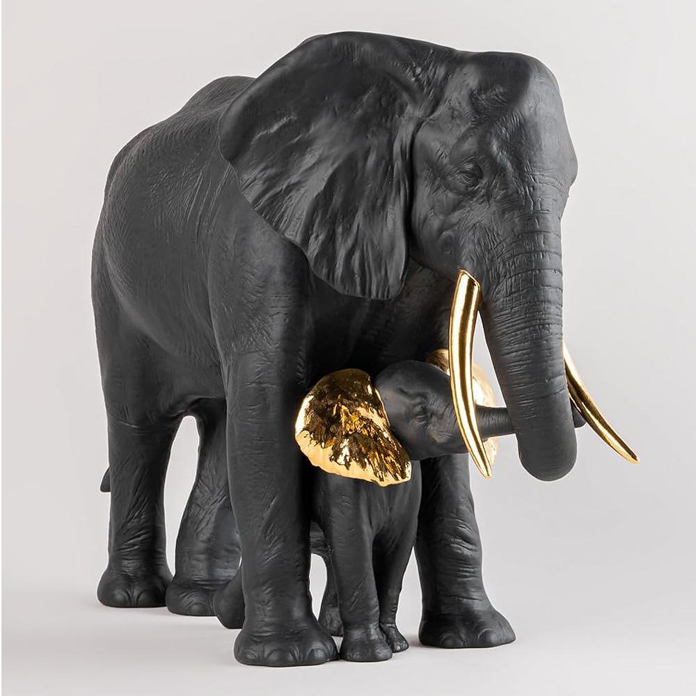 ДЕКОРАТИВНА ФИГУРА LLADRO LEADING THE WAY BLАCK 27Х36СМ