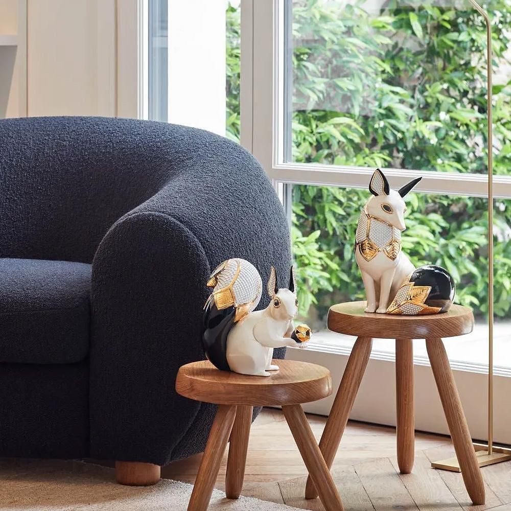 ДЕКОРАТИВНА ФИГУРА LLADRO FOX JEWEL 32X21СМ