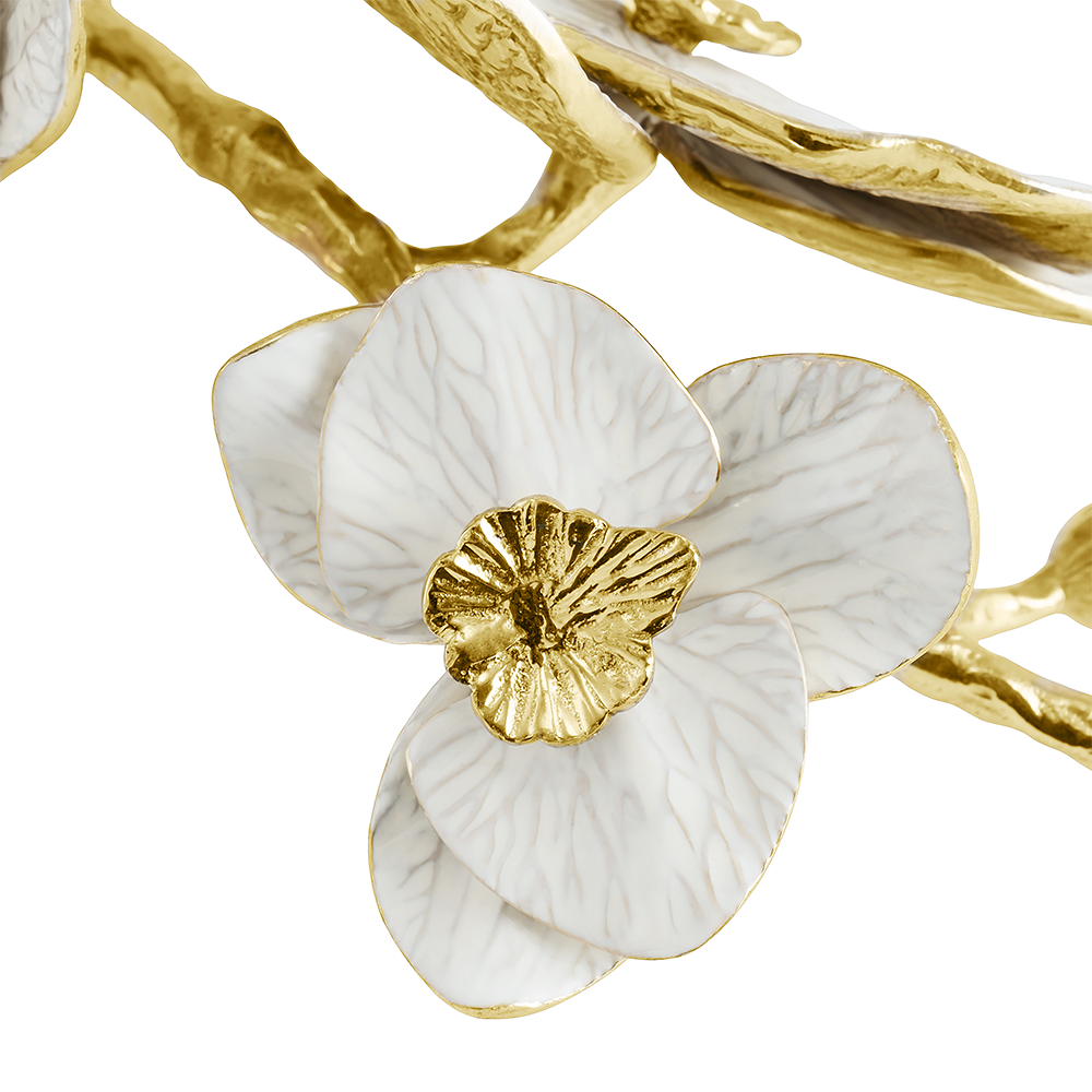ДЕКОРАТИВНА ФИГУРА MICHAEL ARAM ORCHID 30X18 СМ