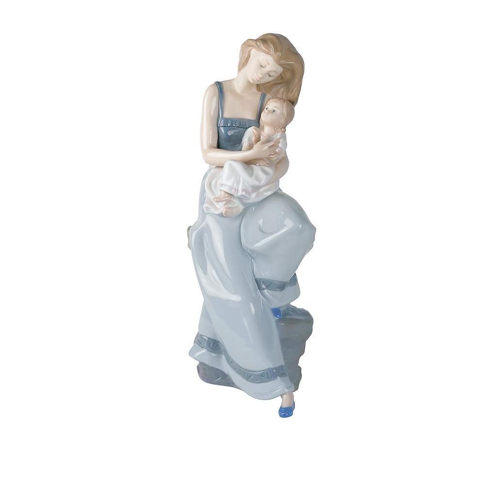 ДЕКОРАТИВНА ФИГУРА NAO BY LLADRO  MY LITTLE GIRL GREY 37Х21СМ