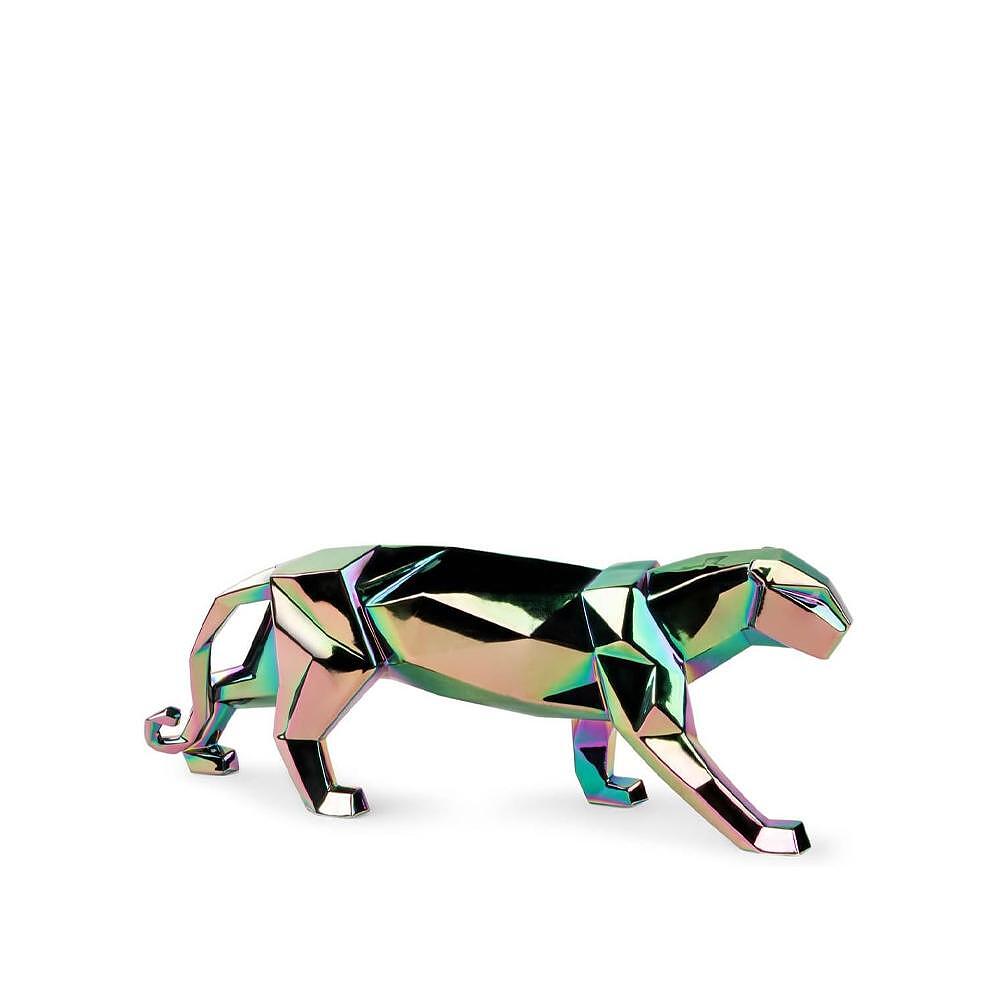 ДЕКОРАТИВНА ФИГУРА LLADRO PANTHER IRIDISCENT 19X50СМ
