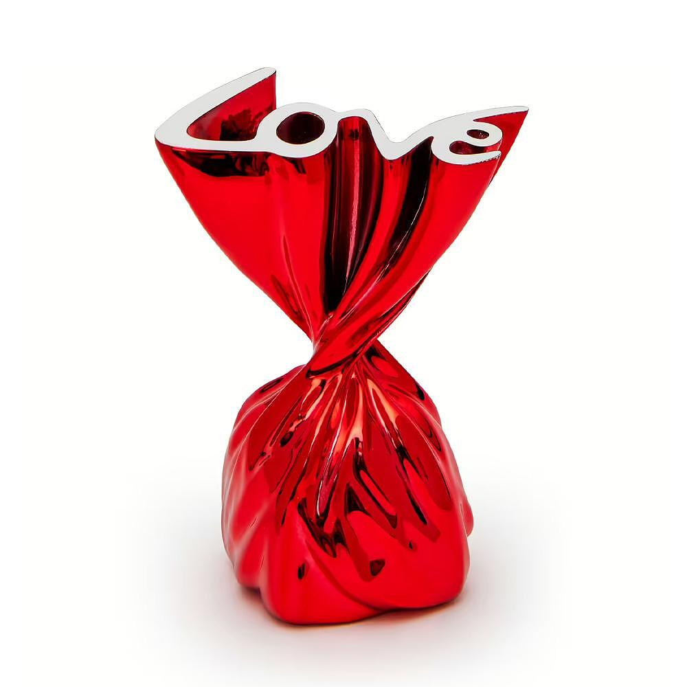 ДЕКОРАТИВНА ФИГУРА  SEQUENZE SWEET GIFT RED 25 СМ