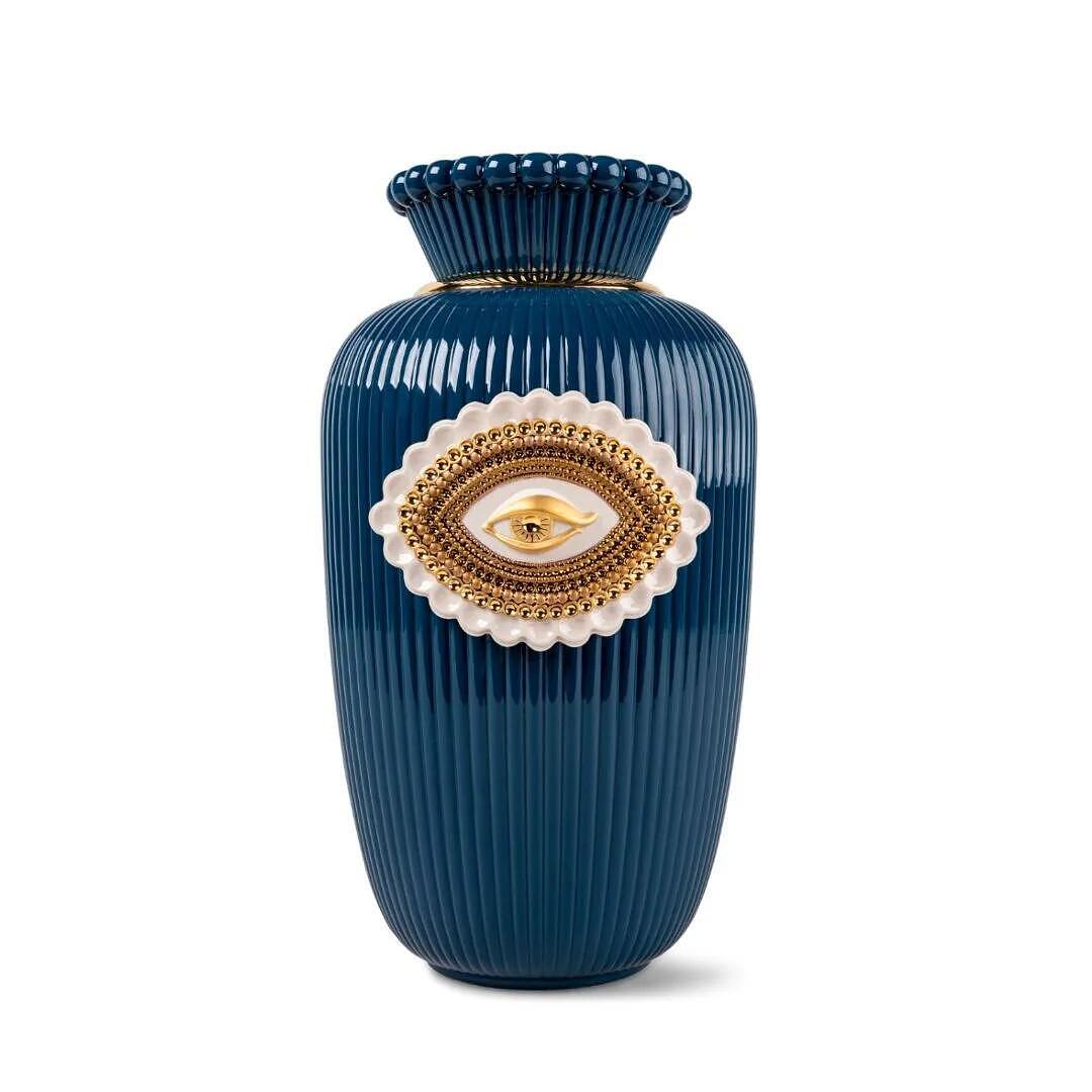 ДЕКОРАТИВНА ВАЗА LLADRO LOVERS EYES VASE 39X21 СМ
