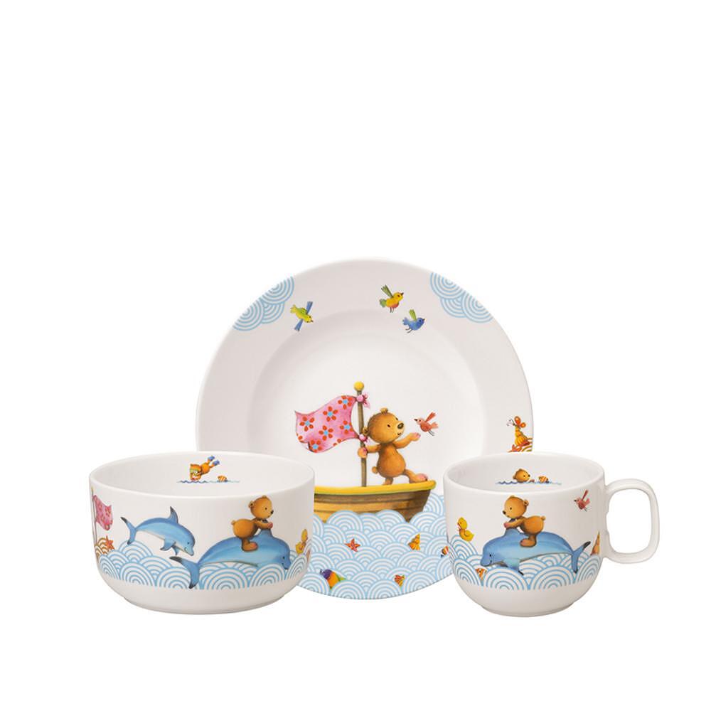ДЕТСКИ КОМПЛЕКТ ЗА ХРАНЕНЕ VILLEROY&BOCH HAPPY AS A BEAR 3 ЧАСТИ