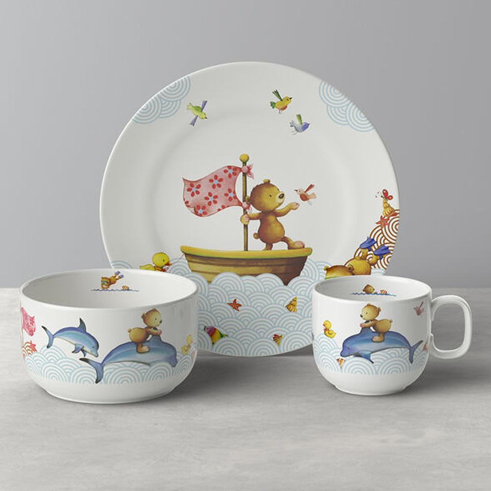 ДЕТСКИ КОМПЛЕКТ ЗА ХРАНЕНЕ VILLEROY&BOCH HAPPY AS A BEAR 3 ЧАСТИ