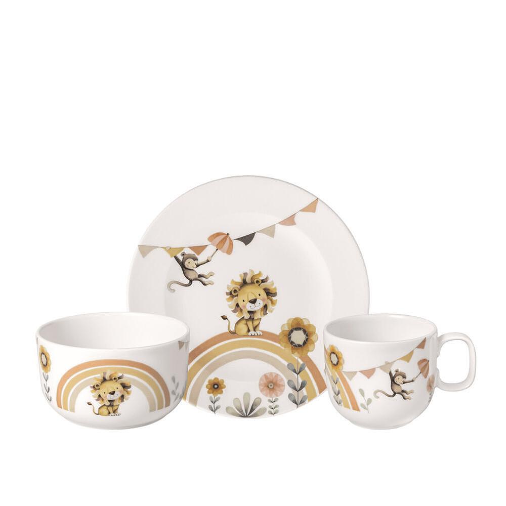 ДЕТСКИ КОМПЛЕКТ ЗА ХРАНЕНЕ VILLEROY&BOCH ROAR LIKE A LION 3 ЧАСТИ