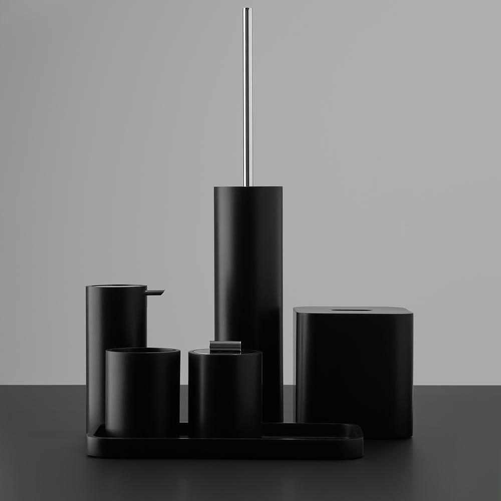 ДИСПЕНСЪР ЗА САПУН DECOR WALTHER STONE ЧЕР SOAP DISPENS BLACK MAT