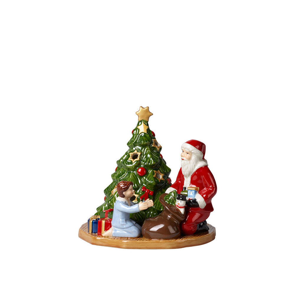 КОЛЕДНА ДЕКОРАЦИЯ ЕЛХА С ДЯДО КОЛЕДА И ПОДАРЪЦИ VILLEROY&BOCH LANTERN SANTA