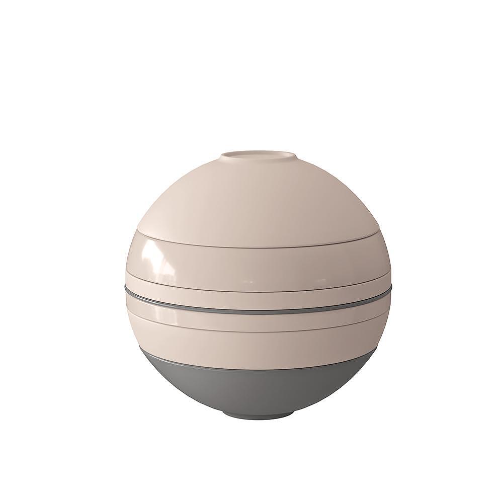 Комплект за хранене VILLEROY&BOCH ICONIC LA BOULE PURE BEIGE