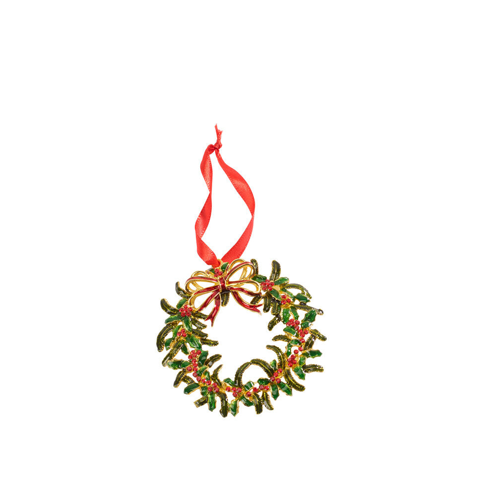 ИГРАЧКА ЗА ЕЛХА МЕТ ВЕНЕЦ 12 СМ MET WREATH 2019