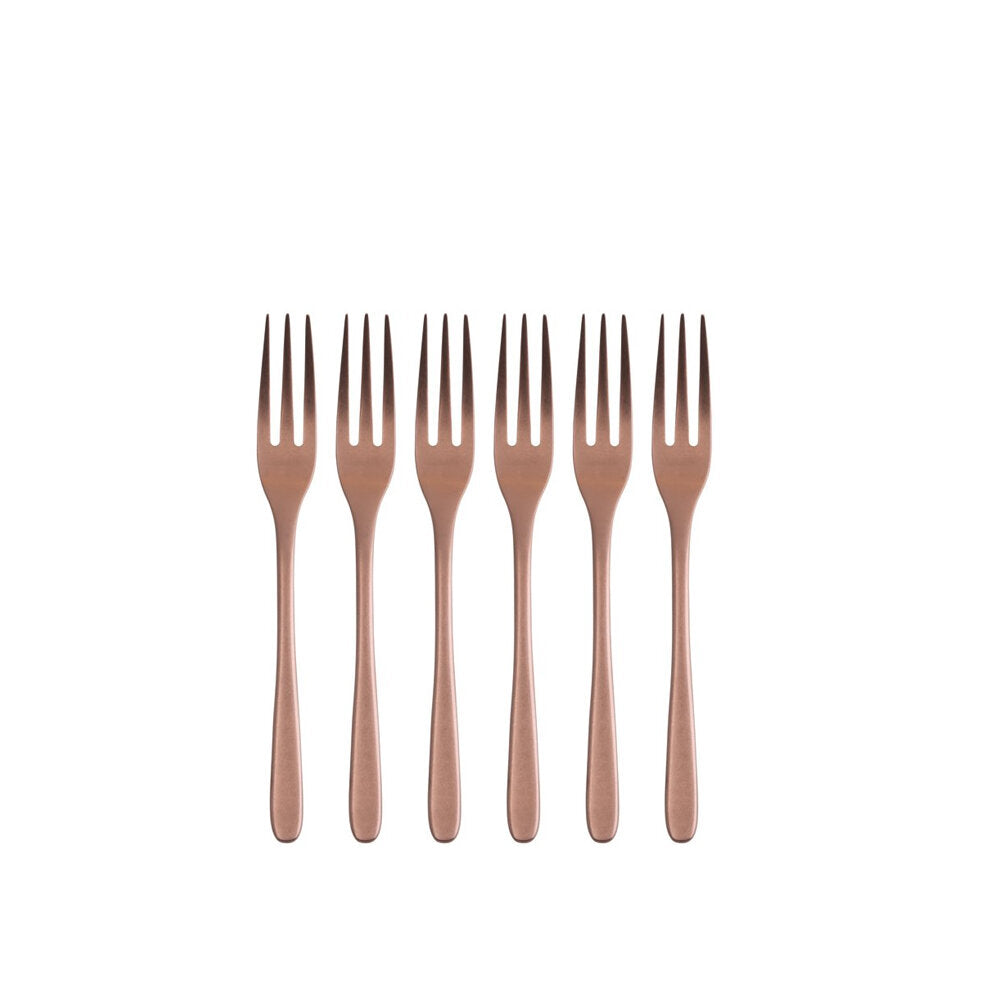 КОМПЛЕКТ ДЕСЕРТНИ ВИЛИЦИ SAMBONET TASTE VINTAGE PVD COOPER