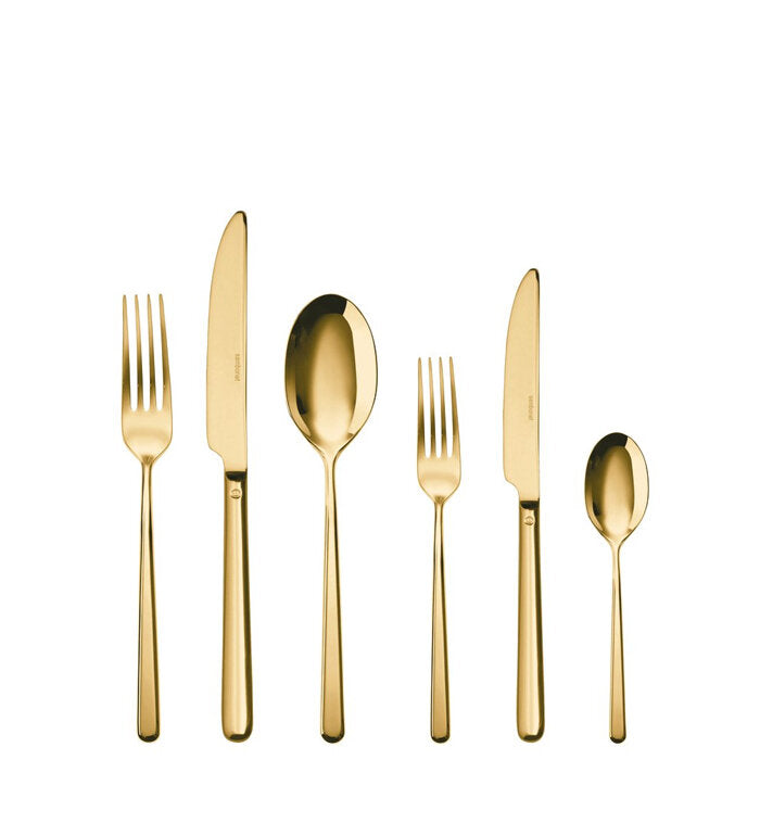 Комлект прибори за хрененe Sambonet LINEAR GOLD