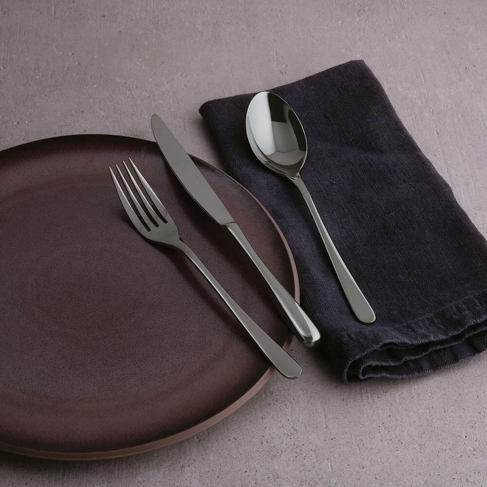 КОМПЛЕКТ ПРИБОРИ ЗА ХРАНЕНЕ TASTE  PVD BLACK 24 Ч