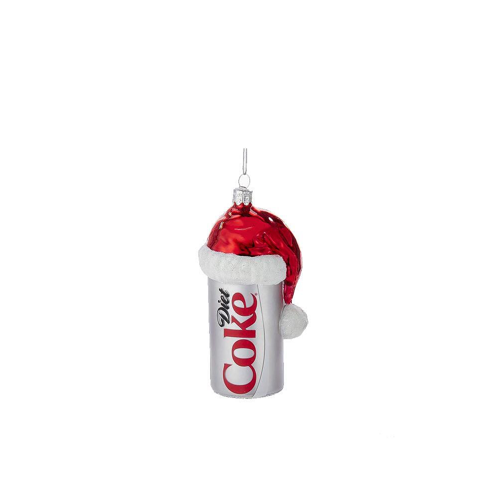 ИГРАЧКА ЗА ЕЛХА  КЕНЧЕ DIET COKE С КОЛЕД ШАПКА 12 С