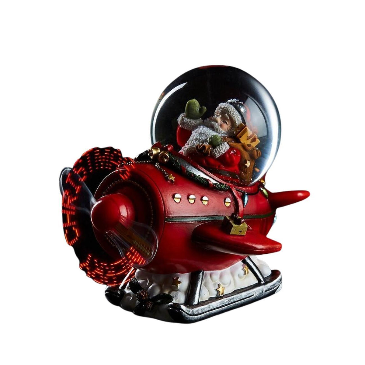 КОЛЕДНА ДЕКОРАТИВНА LED ФИГУРА MERRY XMAS 15 СМ