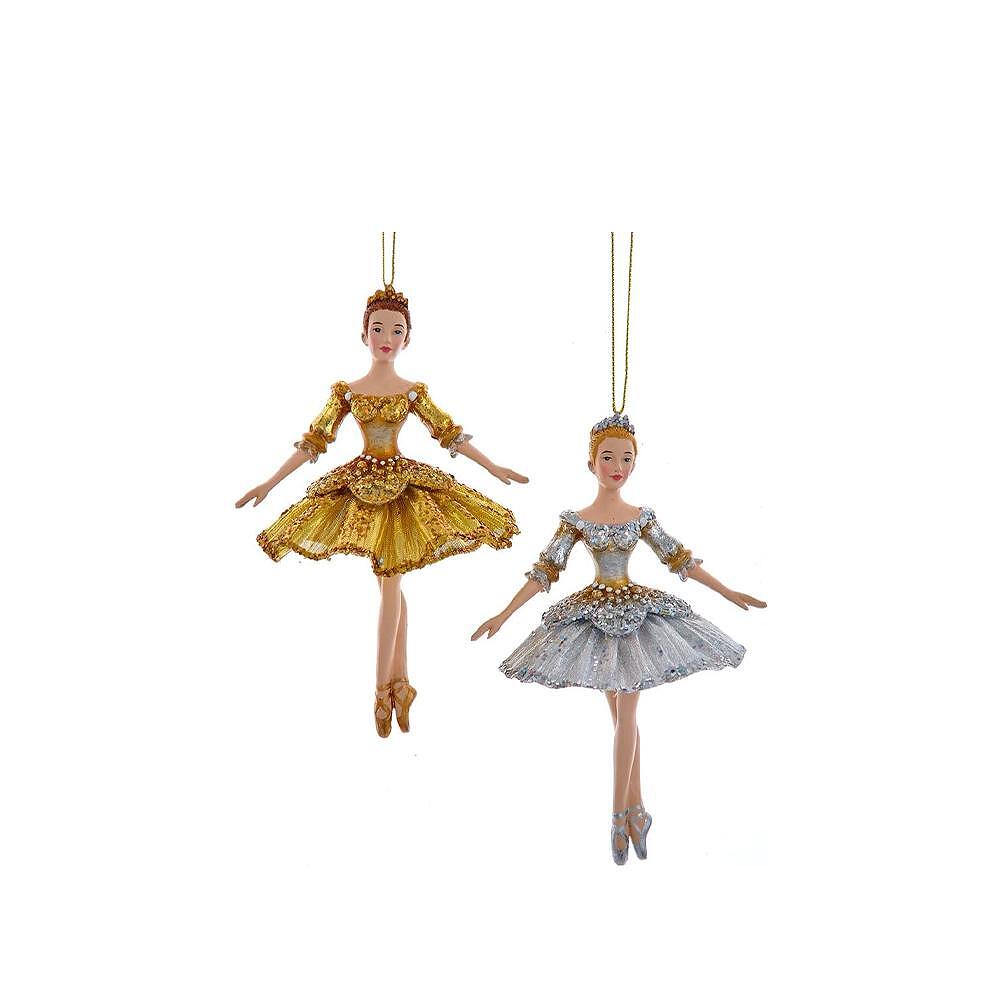 ИГРАЧКА ЗА ЕЛХА БАЛЕРИНА GOLD/SILVER