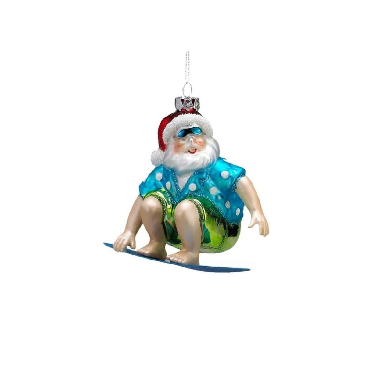 КОЛЕДНА  ИГРАЧКА ЗА ЕЛХА BEACH SANTA