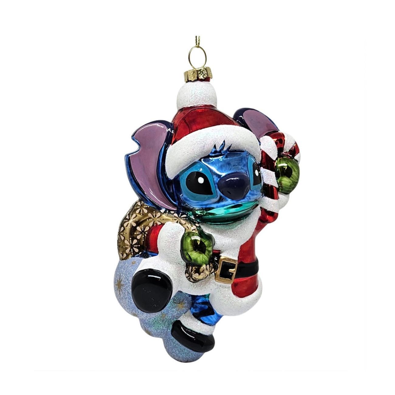 КОЛЕДНА  ИГРАЧКА ЗА ЕЛХА BELLISSIMO STITCH SANTA DISNEY