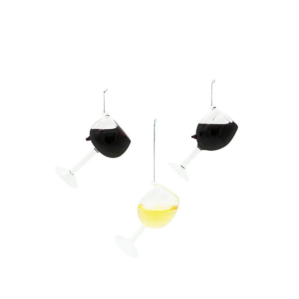 ИГРАЧКА ЗА ЕЛХА ЧАША С ВИНО WINE GLASS