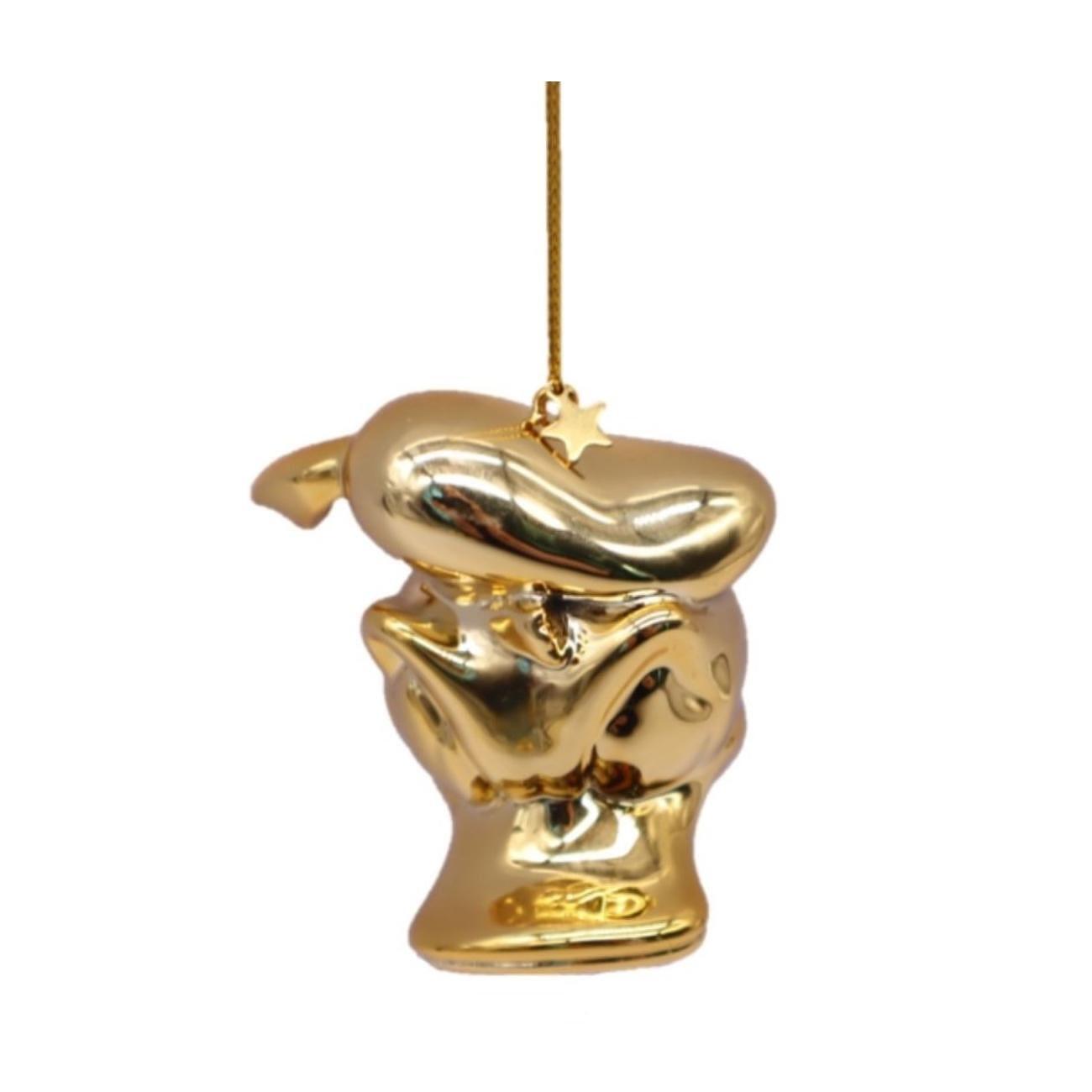 КОЛЕДНА  ИГРАЧКА ЗА ЕЛХА DONALD GOLD HEAD DISNEY