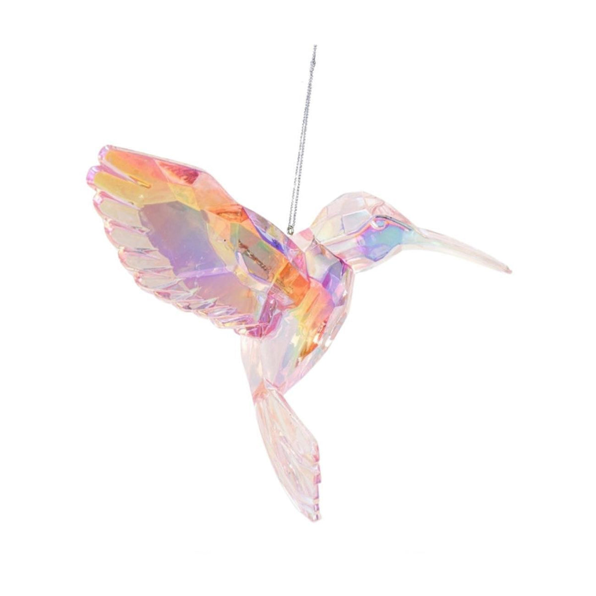 КОЛЕДНА  ИГРАЧКА ЗА ЕЛХА КОЛИБРИ ROSE HUMMINGBIRD