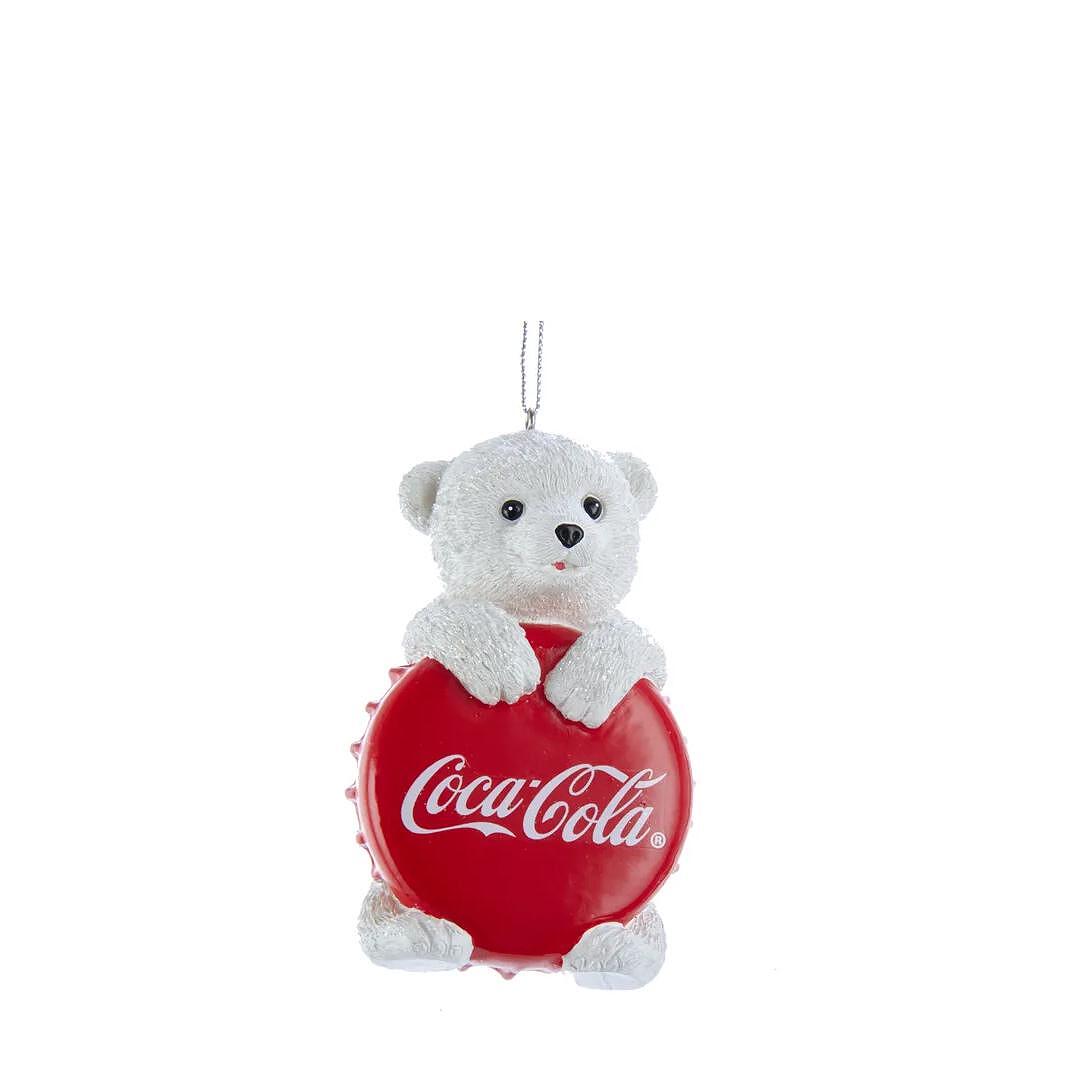 ИГРАЧКА ЗА ЕЛХА МЕЧЕ С КАПАЧКА COCA-COLA