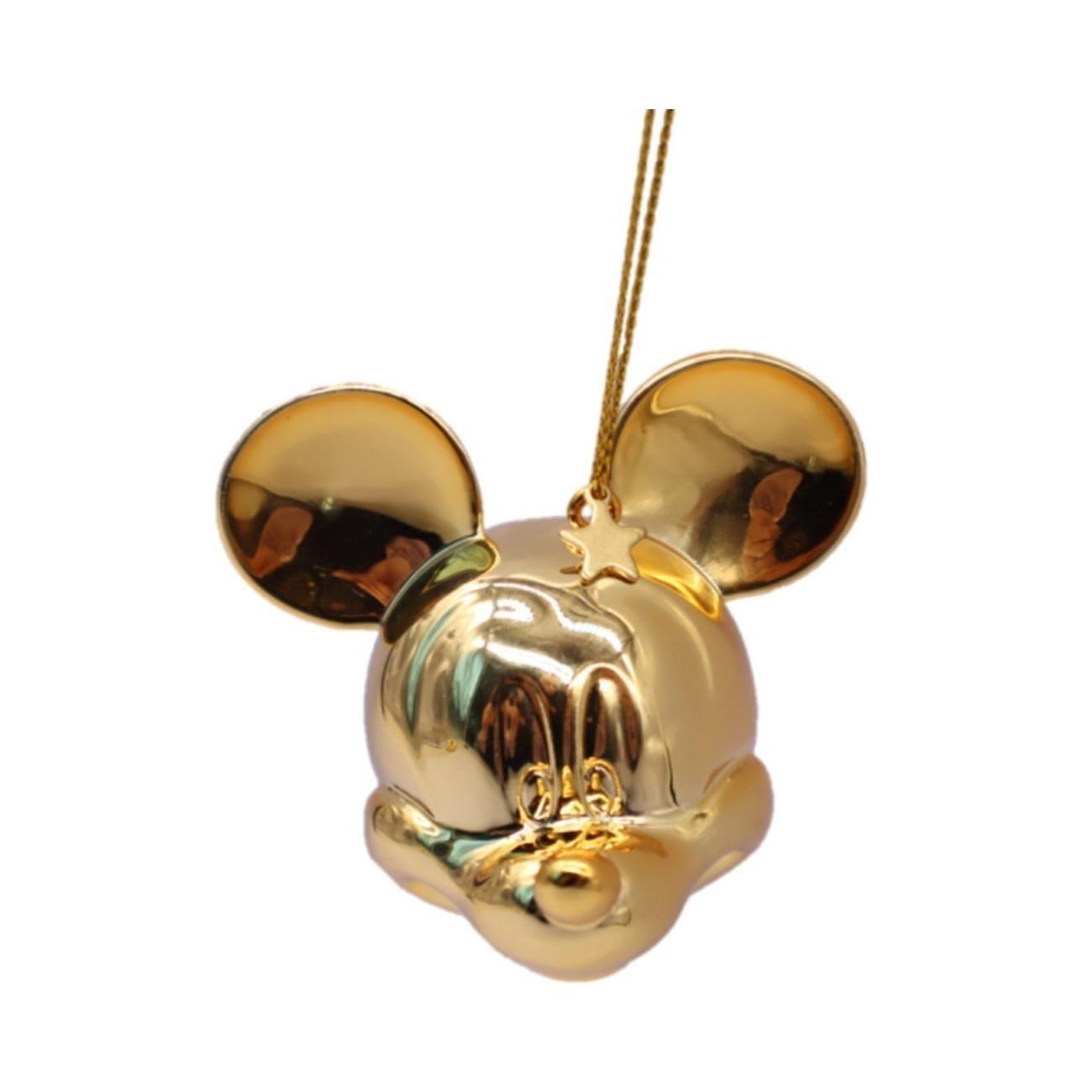 КОЛЕДНА  ИГРАЧКА ЗА ЕЛХА MICKEY GOLD HEAD DISNEY