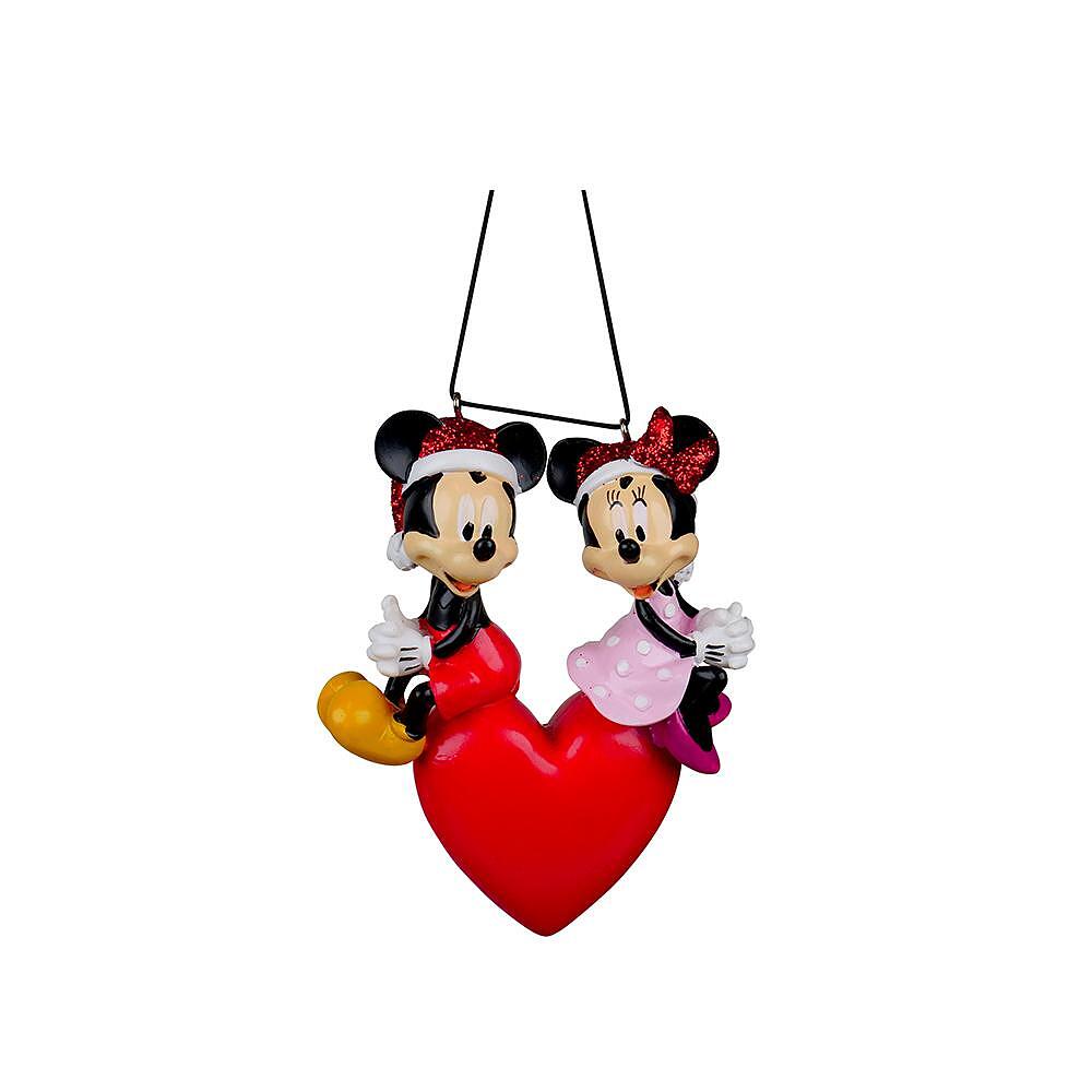 ИГРАЧКА ЗА ЕЛХА СЪРЦЕ M&M MOUSE DISNEY 12.5СМ