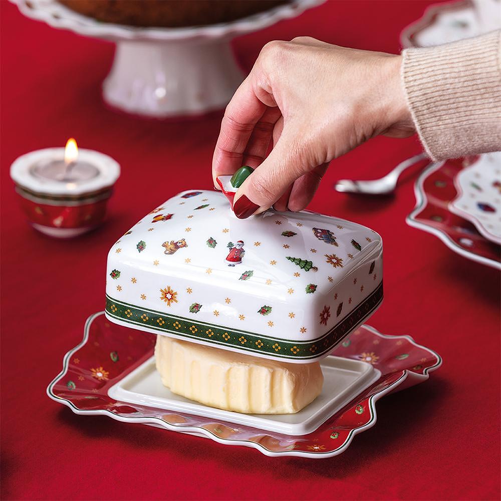 КОЛЕДНА КУТИЯ ЗА МАСЛО VILLEROY&BOCH TOY`S DELIGHT 19/16/12 СМ